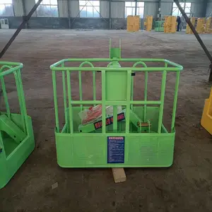 随车吊 汽车吊 自制吊通用旋转吊篮 免拆支架 高空作业吊框