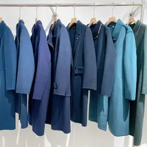 盛依服饰精选朗诗24年汉派品牌组合双面大衣一手女装批发货源
