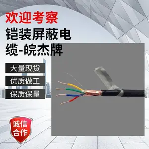 阻燃铠装交联控制屏蔽电缆ZR-KYJYP2-23-10*1.5皖杰牌电缆