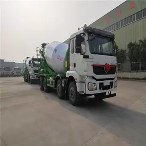 恭喜陕西李老板喜提8*4轻量化陕汽德龙15方搅拌车