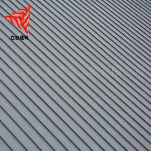 厂家32-310型 铝镁锰25-430别墅会所可用矮立双锁边屋面工程