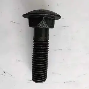 8.8级桥架螺丝半圆头方颈螺栓马车货架固定大扁头螺钉M14M16*3570