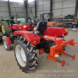 8吨拖拉机改装绞磨牵引设备双卷筒拖拉机绞磨机电力工程拖拉机绞磨