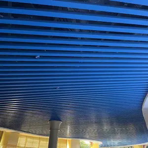 珠海酒店铝方通吊顶 60X120铝方通 U型铝格栅