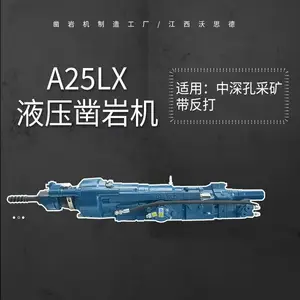 带反打防卡钎A25LX液压凿岩机地下深孔钻进台车配件沃思德工厂