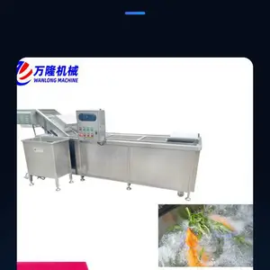 万隆机械单槽洗肉机 鸡肉清洗机 鲜肉清洗机360度去除污渍血渍 洗排骨机厂家