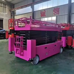 全自动升降平台 自行走剪叉式高空作业升降机 电动液压升降台