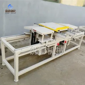 锐德木工机械设备双端齐头锯 半自动双端锯 木工锯床河北厂家