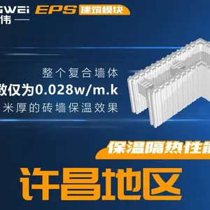 许昌地区英伟模块建房代理***EPS泡沫盖房子建筑模块墙体空腔模块