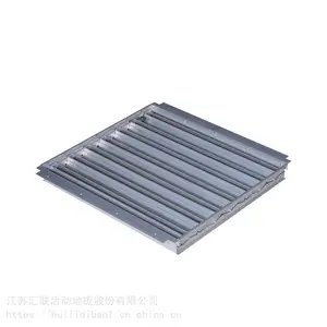 国内知名品牌汇丽防静电地板 通风板铝合金风闸 百叶 调节器 厂家直销