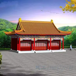山西古建庙宇、农村祠堂、家族宗祠施工 河北若艺承接