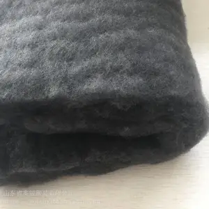 奥绒厂家直销服装被子自发热填充物石墨烯棉热熔棉针刺棉烫光棉