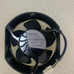 全新原装 D1751M24B2AZ-22 SERVO 24V 17251变频器散热风扇金属框