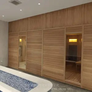 北京德莱家用汗蒸房建造根据现场制做