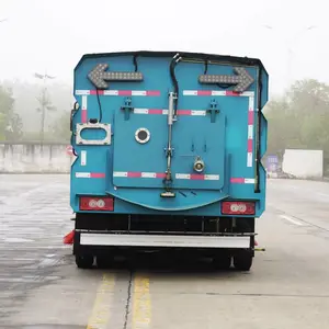 8吨多功能洗扫车 集扫路车和高压清洗车的功能于一体