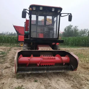 大型地滚刀青储机_鸿磊机械_多功能青储黄储两用收割机_厂家报价