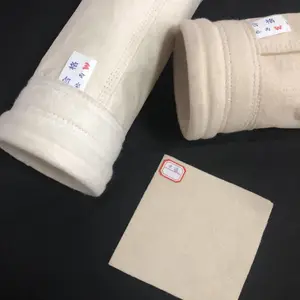 耐高温玄武岩布袋,氟美斯滤袋,拒水防油针刺毡 针刺除尘布袋