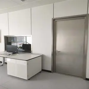铅房304不锈钢材质-防护铅玻璃-自动医用气密门-聊城护盾