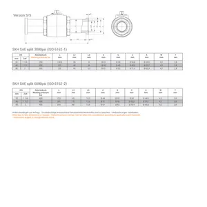 �¹�PISTER��SKH-DN32-SAE-3000PSI-S/S-31231������Һѹ���촬