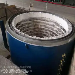 10T炼铅炉 电加热熔化炉 立式冶炼熔铅设备非标定制