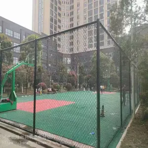 鹏隆丝网 球场围网 3*4绿色球场围栏网 体育场围栏