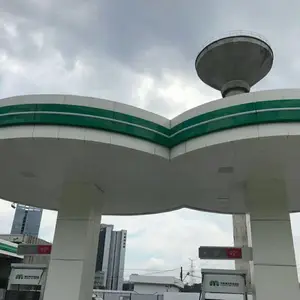 加油站服务区外墙铝单板 2.5毫米厚度 平面造型欧陆品牌幕墙铝单板材料