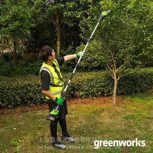 48v树木修剪高枝锯手持式高枝锯格力博greenworks
