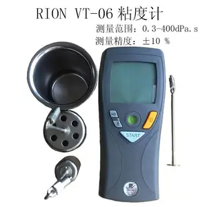 日本RION理音VT-06数显粘度计转子在液体中旋转旋转粘度计