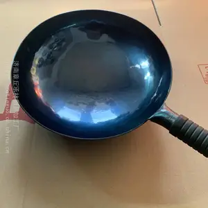 山东手工锻造铁锅章丘铁锅厂家哪家好章丘大勺多少钱
