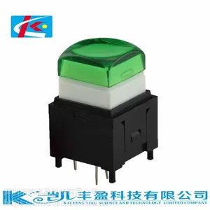 ����̨���ư�������PB06ˮ�����ְ�ť15X15��λ��ɫ˫ɫRGB��̨����