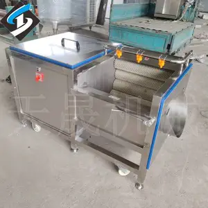 毛辊清洗机,土豆去皮机,芋头去皮清洗机