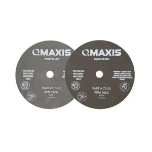 金相超薄砂轮切割片美国QMAXIS精.密切割片孔径12.7mm/32mm