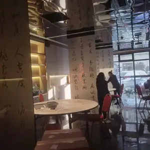 供应义乌餐厅隔断折叠屏风写字楼隔断墙瑜伽馆单玻璃隔断墙
