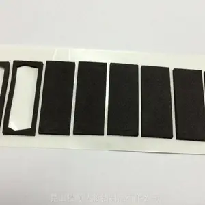 淮安XPE泡棉单面涂胶 自粘CR泡棉缓冲 防火黑色CR泡棉