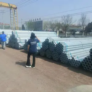 镀锌管现货批发q235b镀锌带钢管 热镀锌圆管 q345镀锌钢管