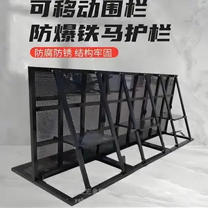 防爆铁马移动围栏 舞台演唱演出活动明星安保隔离栏防撞护栏杆 亚宏