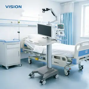 VISION 240117 |移动推车 录播示教|远程会诊推车 静音万向轮