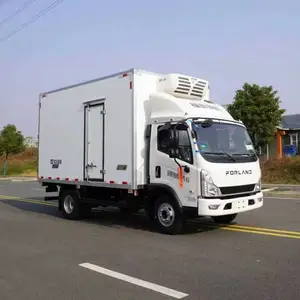 ***M6冷藏车 4米2速冻水饺肉类蔬菜水果保温运输车