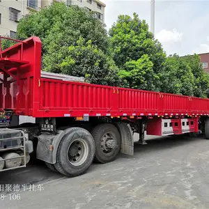 供应欧阳聚德13米栏板半挂车