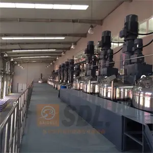 赛德丽供应 乳胶漆生产设备 全自动涂料成套设备 涂料生产线
