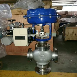 温州市阀门厂 ZJHM-PN64C DN40气动流量控制阀调节阀