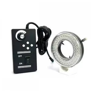 ZJ-RN4583-D4P LED显微镜光源4驱,64珠光源可调内径45-62MM,外径83MM,12V/24V