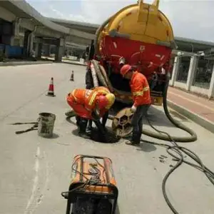 即墨疏通管道抽污水,管道水泥清理抽泥浆,抽化粪池