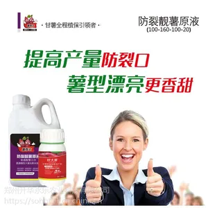 甘薯地瓜裂口原因 甘薯叶面肥 螯合钙肥 氨基酸钙