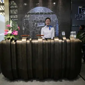 莫戈定制轻奢不锈钢吧台-君锋