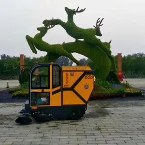 ��������JC1900XS��ʻʽɨ�ػ���ѹ��ϴһ�峵 ���������ǹ���ѧУС����ɨ��