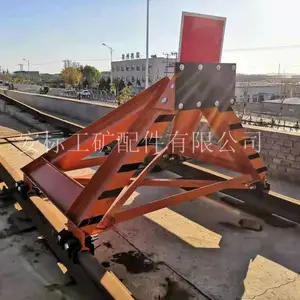 缓冲固定式挡车器 _铁路器材挡车器_矿用液压防撞器