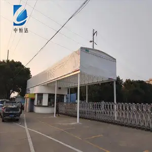 电动伸缩推拉雨棚 遮阳停车篷 定制生产