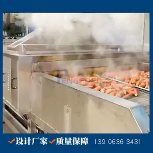 电加热地瓜烘烤箱 网带式中型红薯烘烤线 鹏福特蜜薯烘烤设备图片