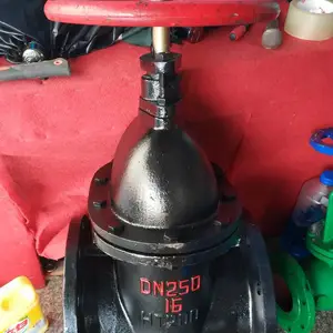 Z45X-16Q DN125带启闭刻度软密封闸阀 法兰泄水闸阀球墨铸铁厂家
